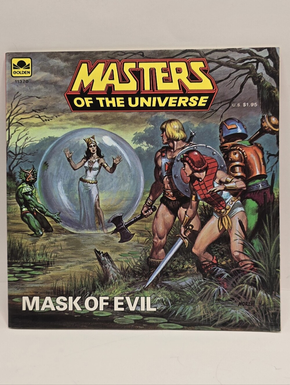 Masters of the Universe Mask of Evil Comic Book Vintage 1984 Paperback Book